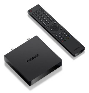 NOKIA DVB-T/T2 set-top-box 6000/Full HD/H.265/HEVC/EPG/USB/HDMI/čierny - VÝPREDAJ
