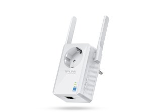 300Mbps Wi-Fi Range Extender SPEED: 300Mbps at 2.4GHz SPEC: 2x External Antennas, 1x10/100Mbps Port, AC-Passthrough - VÝPREDAJ