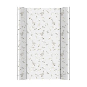 CEBA BABY Podložka prebaľovacia 2-hranná mäkká (50x70) Basic Goose - VÝPREDAJ