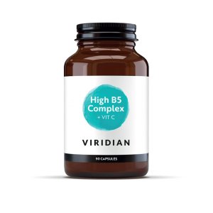 Viridian High B5 Complex + Vitamín C 90 cps - VÝPREDAJ