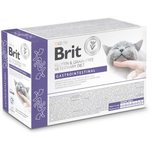 Brit Veterinary Diét Cat Pouch fillets in Gravy Gastrointestinal 12x85 g - VÝPREDAJ