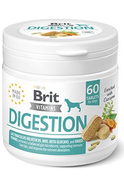 Brit Dog Vitamín Digestion 120g (60tbl) - VÝPREDAJ