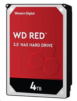 WD HDD Red 3.5'' 4TB - 5400rpm/SATA-III/256MB - VÝPREDAJ