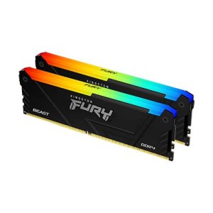 KINGSTON 32GB 3600MT/s DDR4 CL18 DIMM (Kit of 2) FURY Beast RGB - VÝPREDAJ