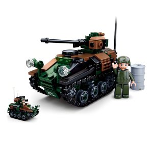 Sluban Model Bricks M38-B0750 Malý tank Wiesel AWC 2v1 - VÝPREDAJ