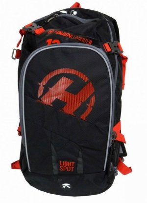 Batoh HAVEN LUMINITE II 12l čierno / červený bez rezervoáru - VÝPREDAJ