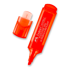 Zvýrazňovač Faber-Castell Textliner 1546 - oranžový - VÝPREDAJ