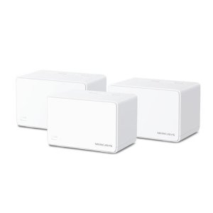 WiFi router TP-Link Mercusys Halo H80X(3-pack) WiFi 6, 3x GLAN, 2,4/5GHz, AX3000 - VÝPREDAJ