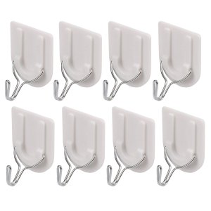3M hooks C8 sada samolepiacich držiakov 8 ks balenie 1 sada - VÝPREDAJ
