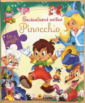 Skladačková knižka - Pinocchio - VÝPREDAJ