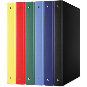 Štvorkrúžkový zakladač Donau - A4, 3,5 cm, mix farieb - mix variantov či farieb - VÝPREDAJ