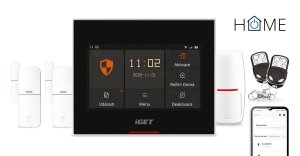 iGET HOME X5 - Inteligentný Wi-Fi/GSM alarm, v aplikácii aj ovládanie IP kamier a zásuviek, Android, iOS - VÝPREDAJ