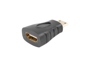 LANBERG redukcia HDMI (F) na HDMI MINI (M), čierny - VÝPREDAJ