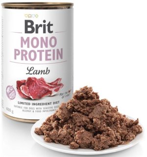 Brit Dog konz Mono Protein Lamb 400g - VÝPREDAJ