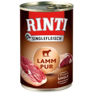 Konzerva Rinti Sensible PUR Adult jahňa 400g - VÝPREDAJ
