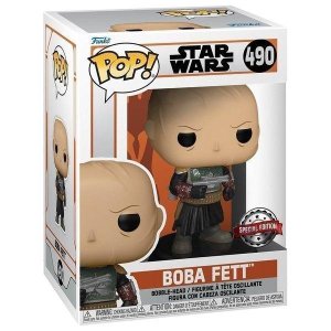 Funko POP Star Wars Mandaloria - Boba Fett w/o prilba (exclusive special edition) - VÝPREDAJ