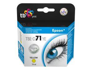 Ink. kazeta TB kompatibilná s Epson T0714 Yellow - VÝPREDAJ