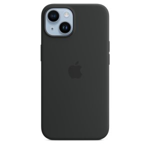 iPhone 14 Silicone Case with MS - Midnight - VÝPREDAJ