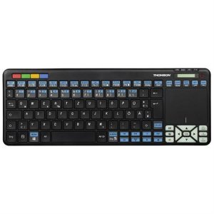 Thomson ROC3506 bezdrôtová klávesnica s TV ovládačom pre TV LG - VÝPREDAJ