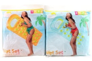 Lehátko nafukovacie s priezorom 188x71cm - mix variant či farieb - VÝPREDAJ