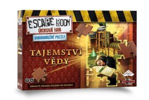 ESCAPE ROOM: Dobrodružné puzzle - Tajomstvo vedy. - VÝPREDAJ