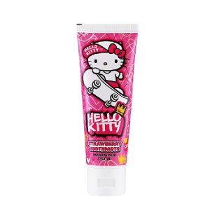Zubná pasta - gél s jahodou príchuťou Hello Kitty 75 ml - VÝPREDAJ