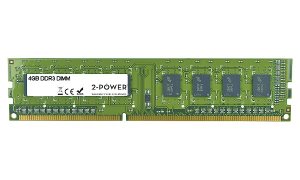 2-Power 4GB PC3L-12800U 1600MHz DDR3 CL11 Non-ECC DIMM 1Rx8 1.35V ( DOŽIVOTNÁ ZÁRUKA ) - VÝPREDAJ