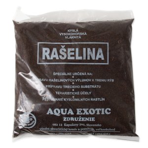 Náplň Aqua Exotic rašelina vláknitá 150g - VÝPREDAJ