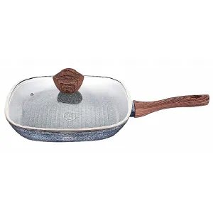 Panvica grilovacia s pokrievkou a mramorovým povrchom 28 cm Forest Line BH-1599 - VÝPREDAJ