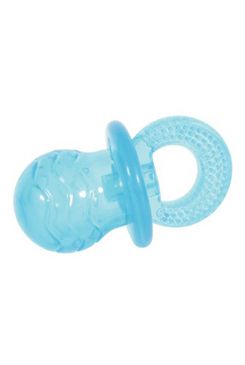 Hračka pes PACIFIER TPR POP cumlík 10cm tyrkys Zolux - VÝPREDAJ