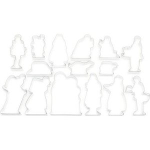 Vykrajovač na perník BETLIEM sada 15diel. - VÝPREDAJ