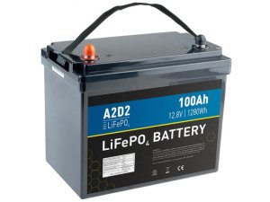 A2D2 batéria LiFePO4 12,8V 100Ah M8 (REPT cells) - VÝPREDAJ