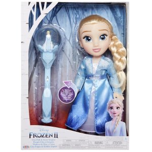 Frozen 2: bábika Elsa / Anna a snehová palička - VÝPREDAJ