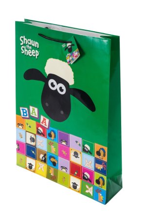 Darčeková taška Ovečka Shaun, jumbo 7 - VÝPREDAJ
