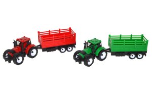 Traktor s vlečkou 27 cm - mix variantov či farieb - VÝPREDAJ