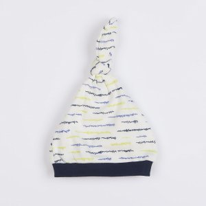 Dojčenská bavlnená čiapočka New Baby Summertime chlapec - 80 (9-12m) - VÝPREDAJ