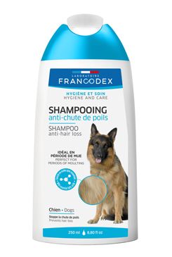Francodex Šampón proti vypadávaniu chlpov pes 250ml - VÝPREDAJ