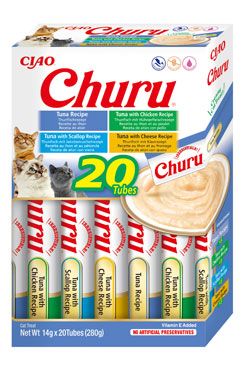 Chúru Cat BOX Tuna Variety 20x14g - VÝPREDAJ