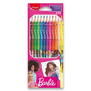 Pastelky Maped Barbie - 12 farieb - VÝPREDAJ