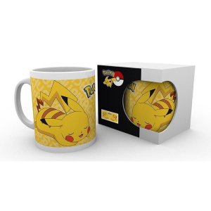 Pokémon keramický hrnček - Spiaci Pikachu (objem 320 ml) - VÝPREDAJ