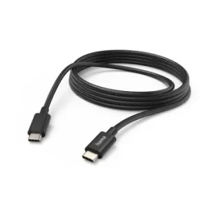 Nabíjací kábel, USB-C - USB-C, 3 m, čierny - VÝPREDAJ