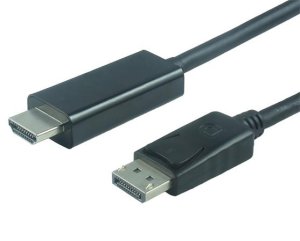 PremiumCord DisplayPort na HDMI kábel 5m M/M - VÝPREDAJ